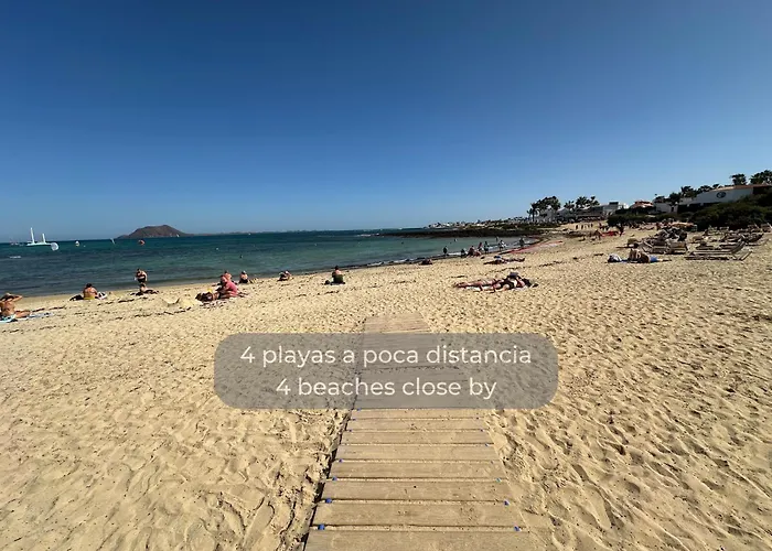 Candy Cotton - Ac, Desk With Natural Light, Pool, Terrace And High Speed Internet Corralejo